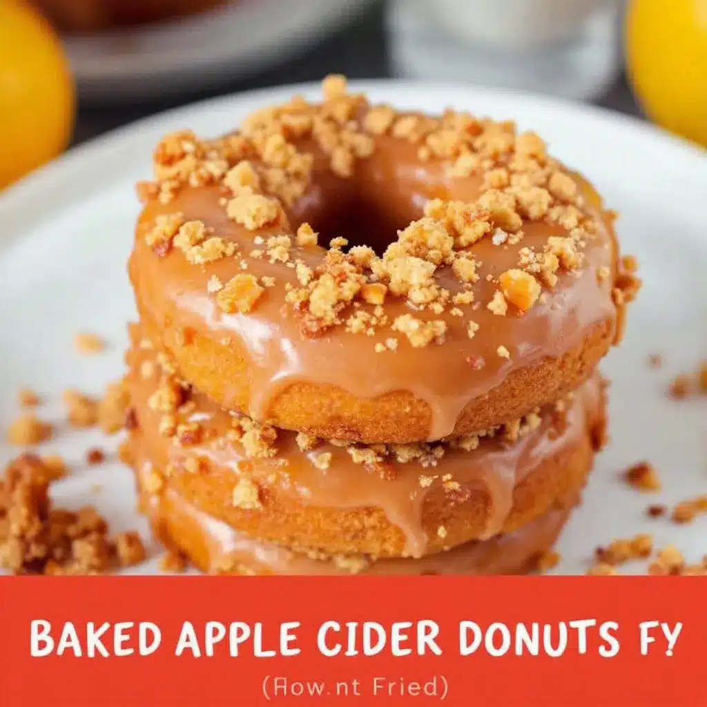 easy baked apple cider donuts preparation steps