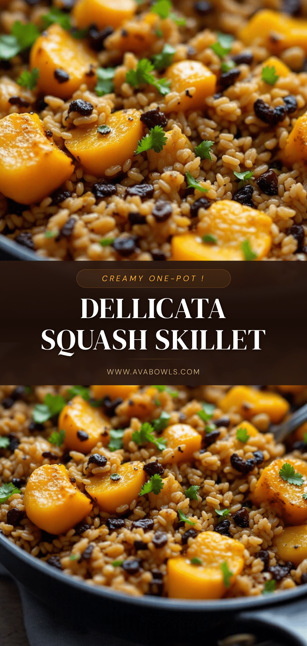 Easy One-Pot Delicata Squash Skillet Recipe recipe