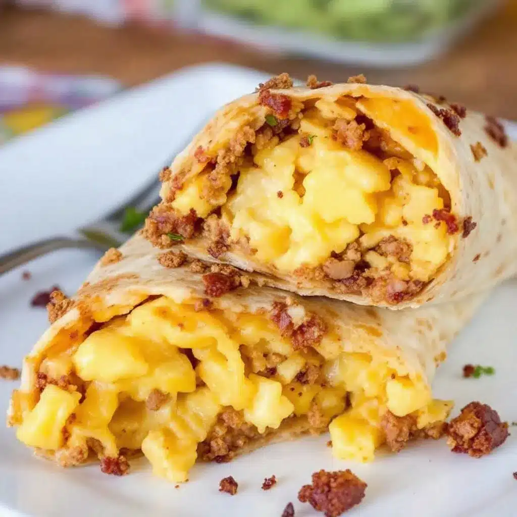 freezer breakfast burritos preparation steps