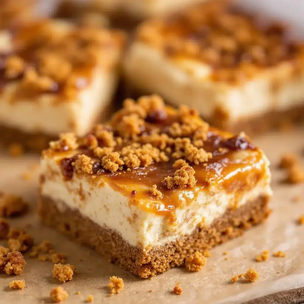 Gingerbread Cheesecake Bars preparation steps