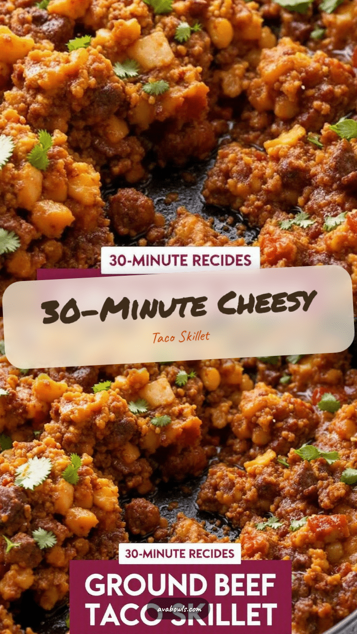 ground beef taco skillet recipe