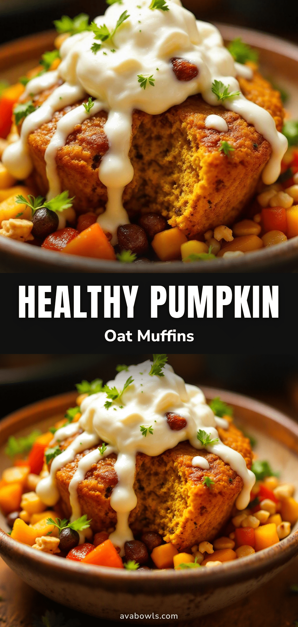 healthy pumpkin oat muffins recipe