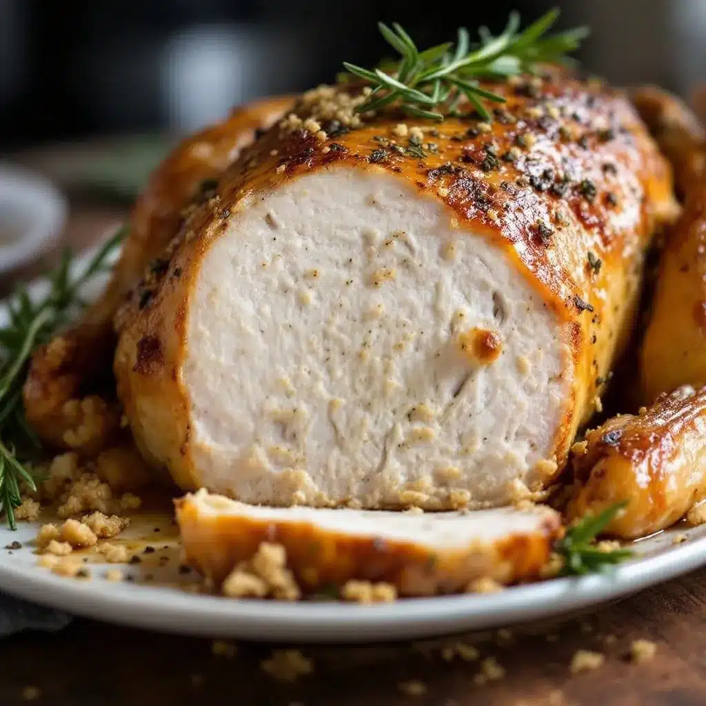 juicy herb butter roasted turkey preparation steps