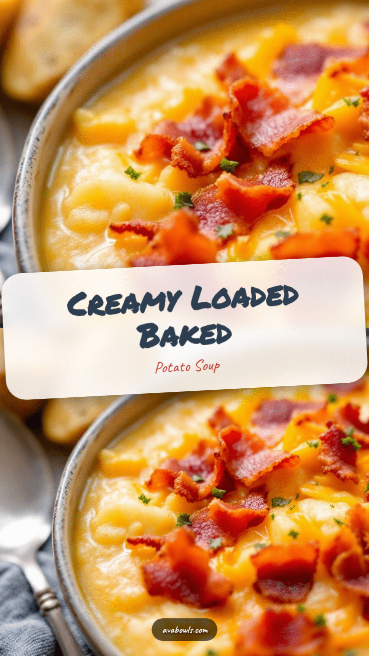 loaded baked potato soup recipe