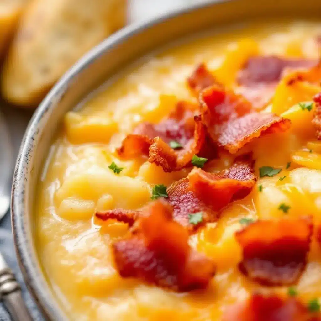 loaded baked potato soup - featured image