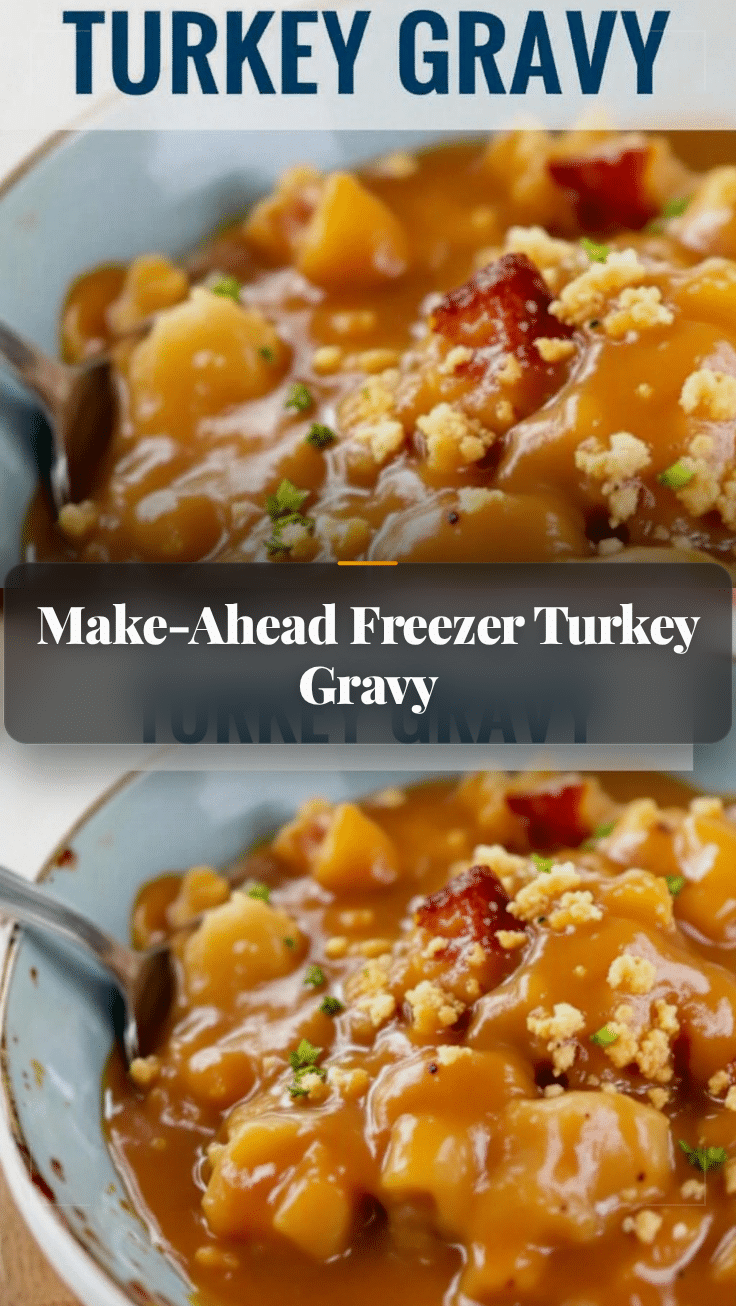 make-ahead turkey gravy recipe