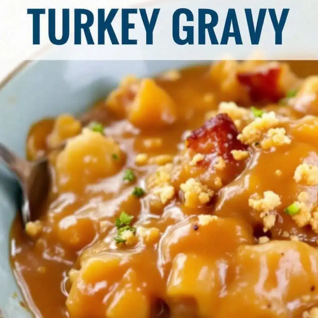 make-ahead turkey gravy - featured image