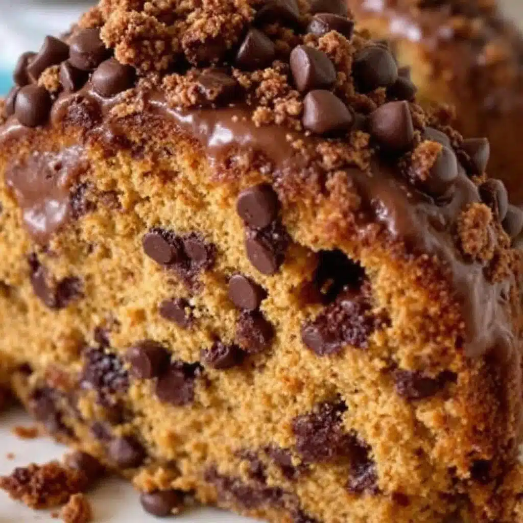 Moist Chocolate Chip Pumpkin Bundt Cake - featured image