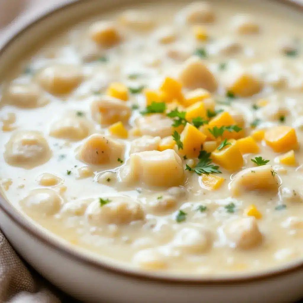 New England Clam Chowder preparation steps