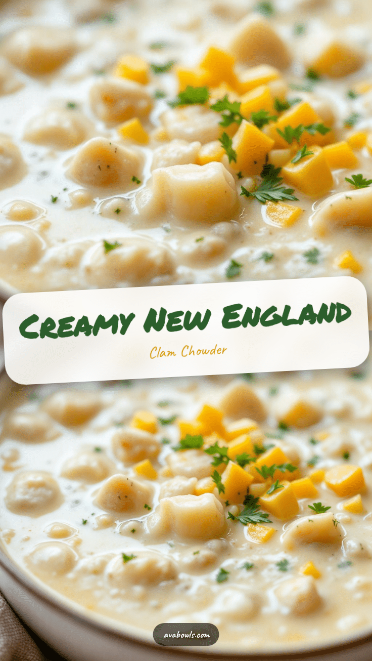 New England Clam Chowder recipe