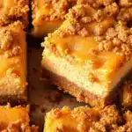 no-bake pumpkin cheesecake bars - featured image