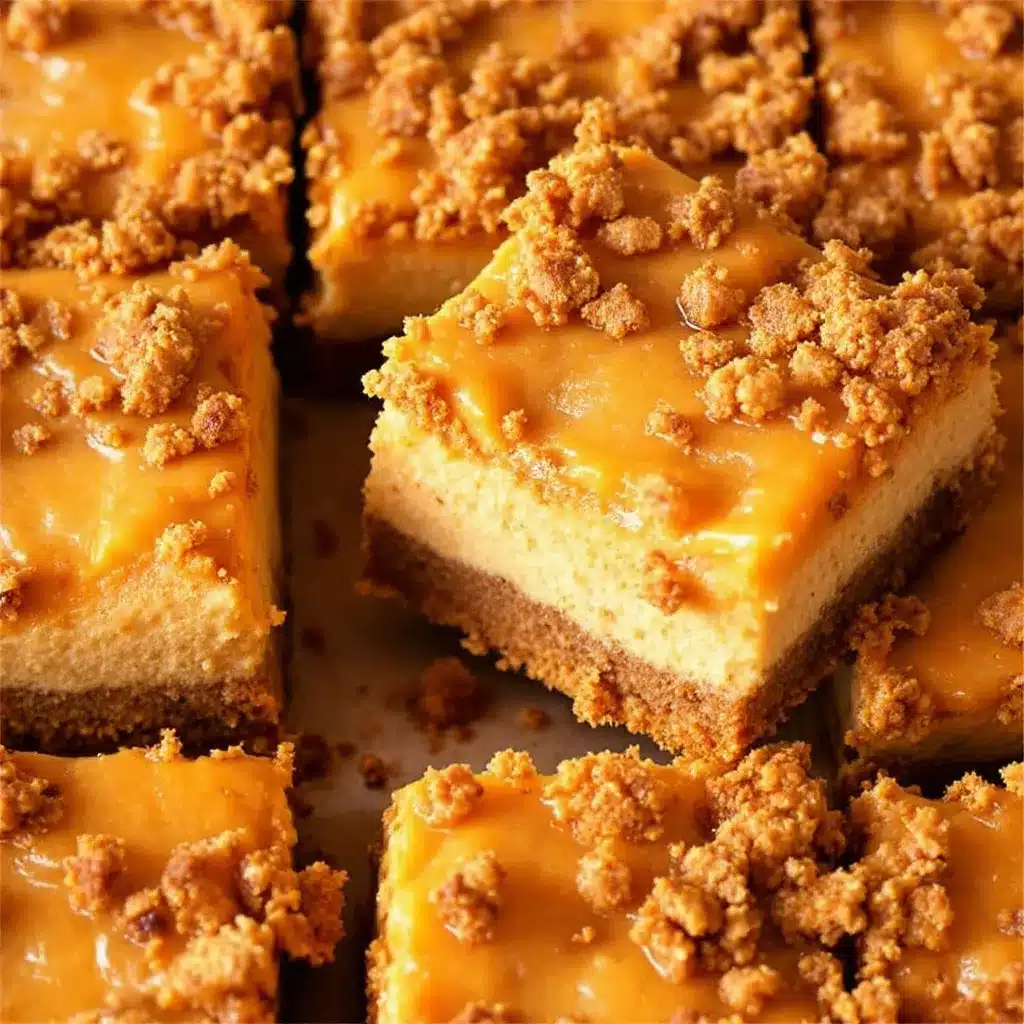 no-bake pumpkin cheesecake bars preparation steps
