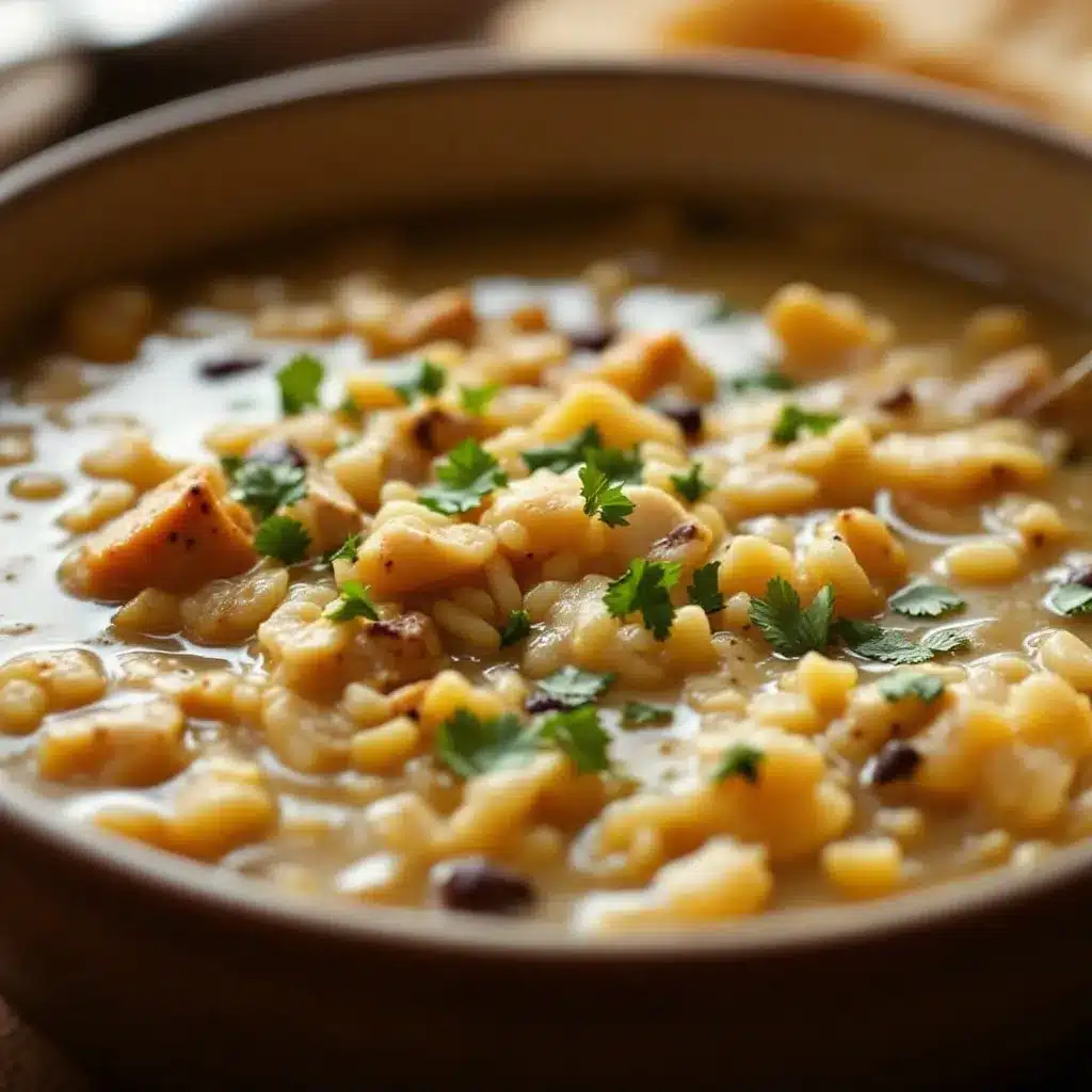 panera copycat chicken and wild rice soup preparation steps
