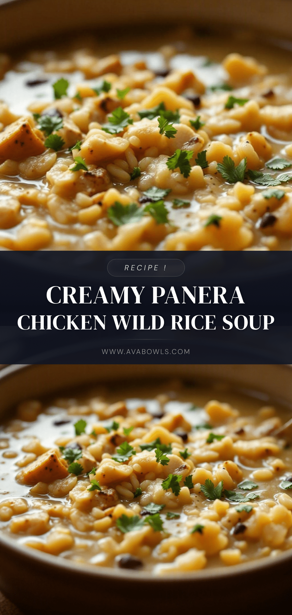 panera copycat chicken and wild rice soup recipe