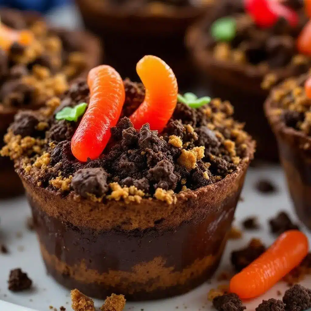 pumpkin patch dirt cups - featured image
