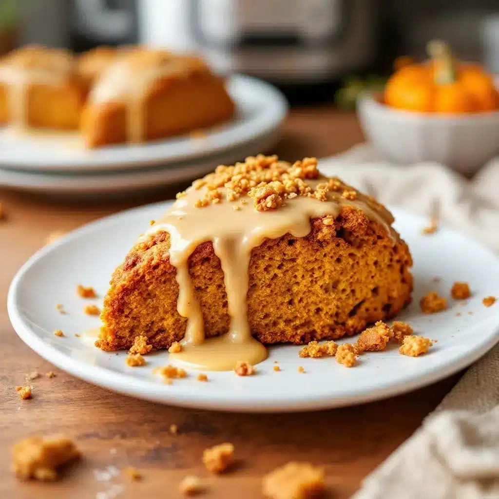 pumpkin scones preparation steps