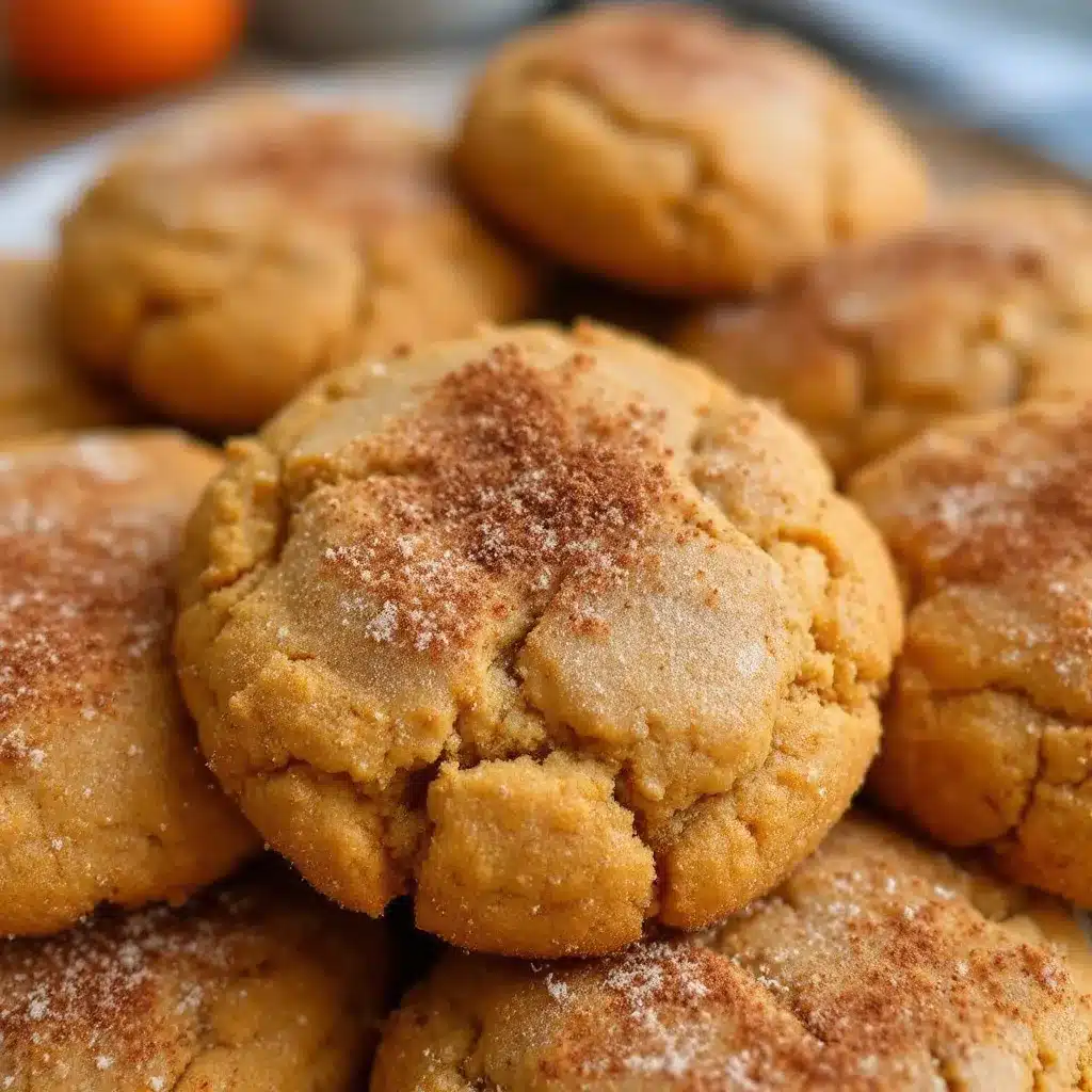 pumpkin snickerdoodle cookies preparation steps