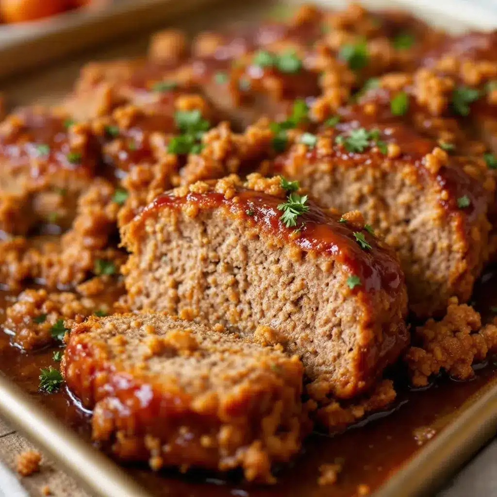 Quick Sheet-Pan Meatloaf preparation steps
