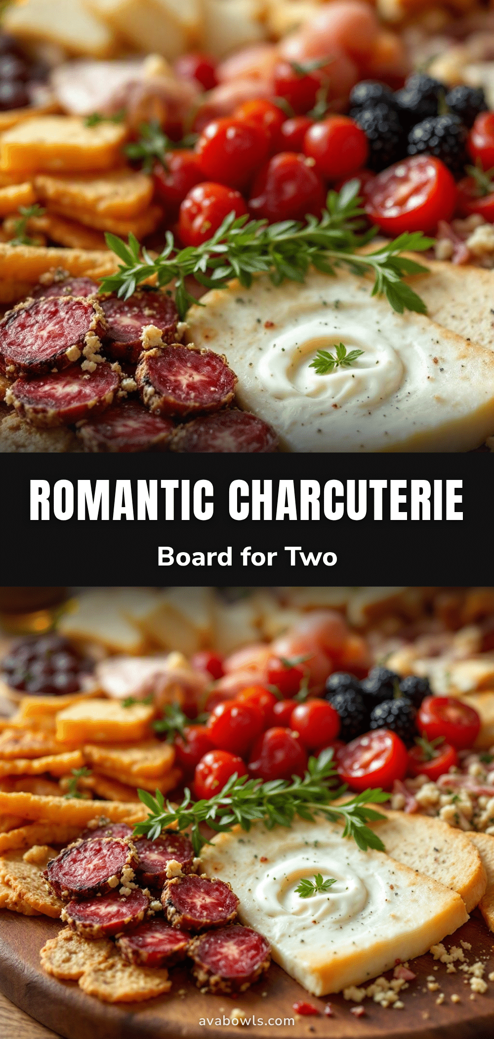 romantic charcuterie board for two recipe