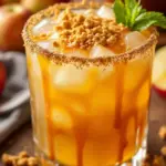 salted caramel apple cider margarita - featured image