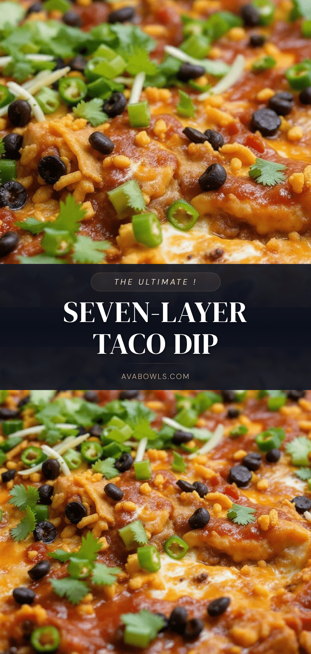 seven-layer taco dip for a crowd recipe
