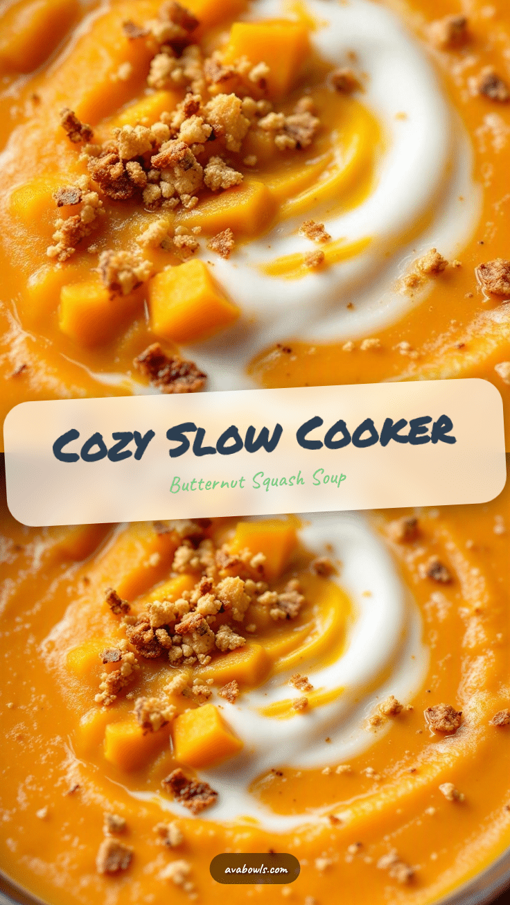 slow cooker butternut squash soup with coconut milk recipe