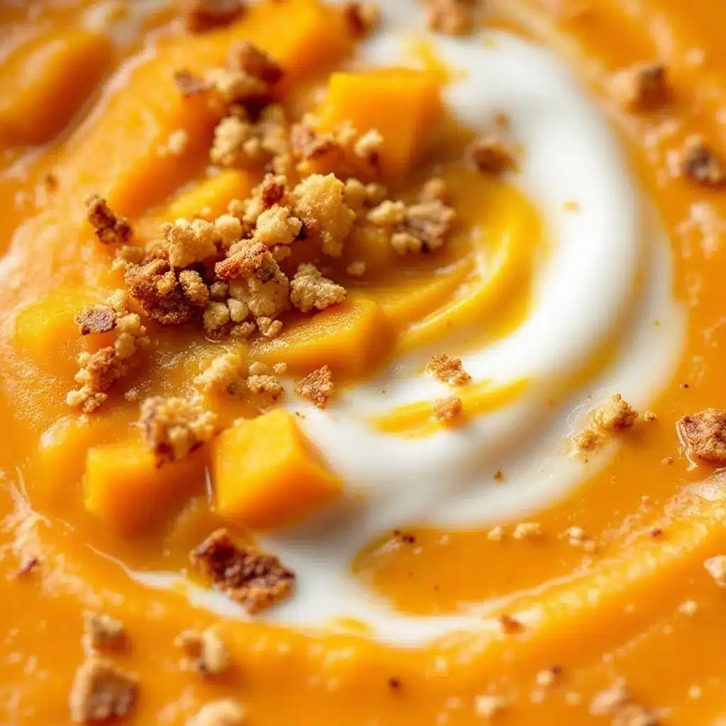 slow cooker butternut squash soup with coconut milk - featured image