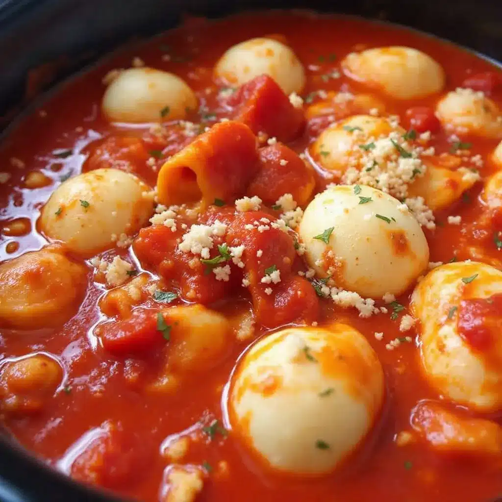 slow cooker lasagna soup preparation steps