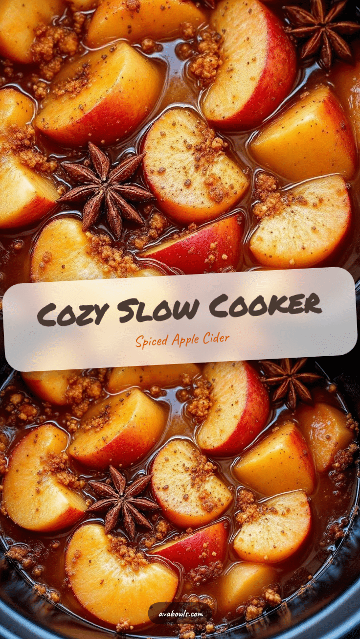 slow cooker spiced apple cider recipe