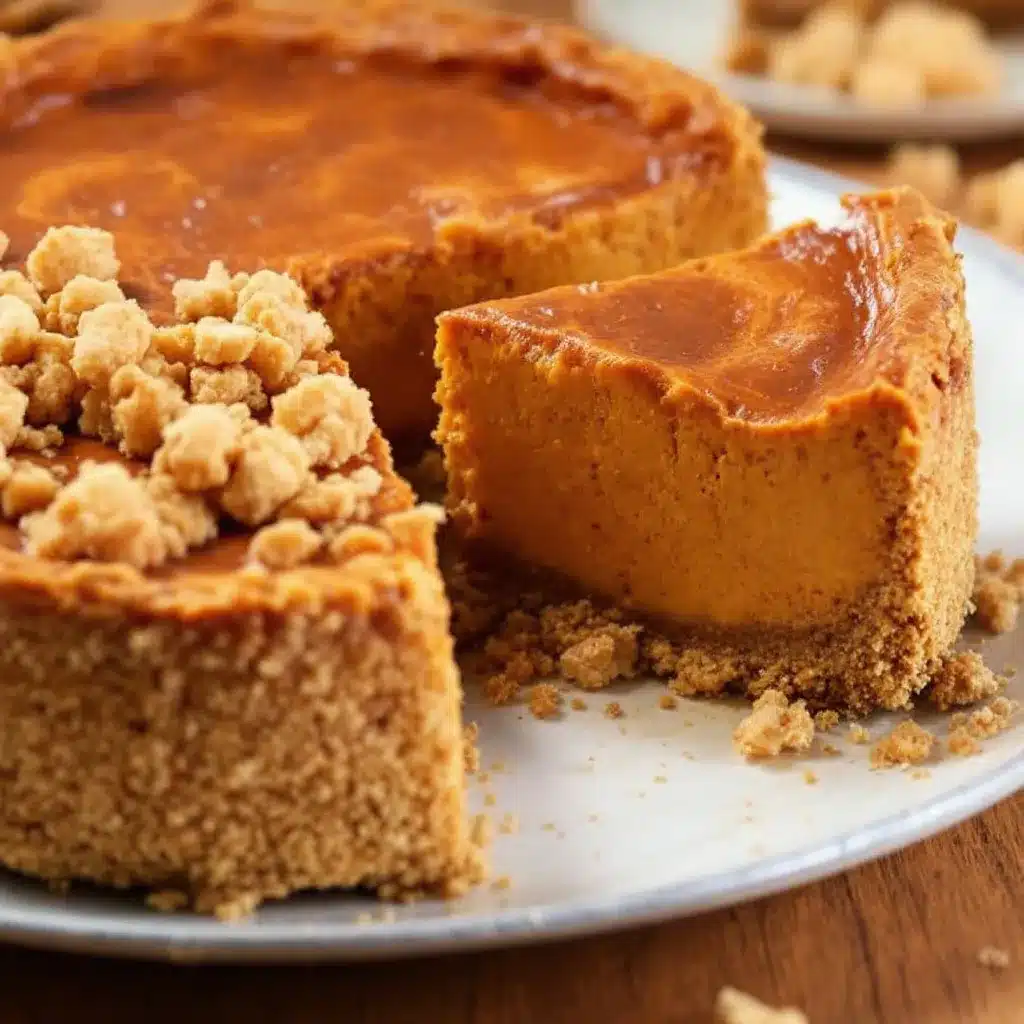 small-batch pumpkin cheesecake preparation steps