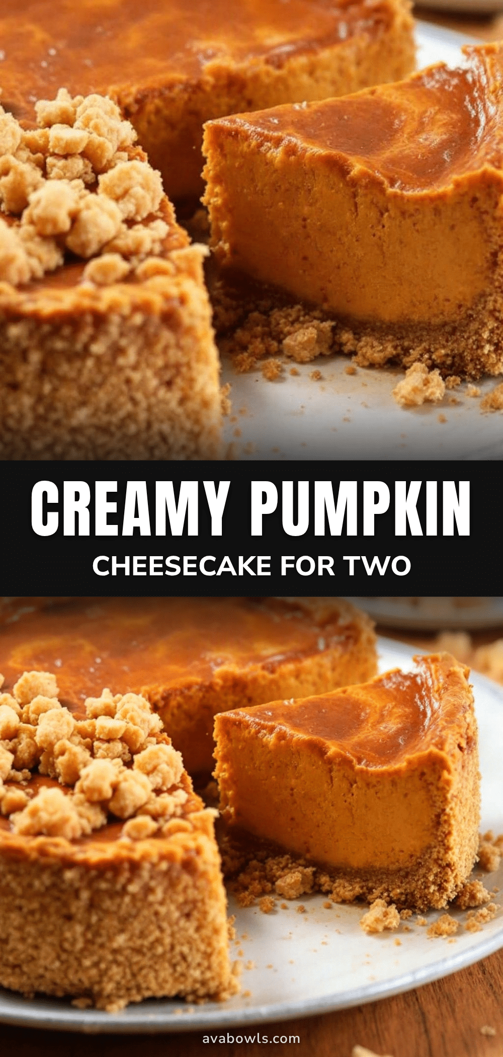 small-batch pumpkin cheesecake recipe